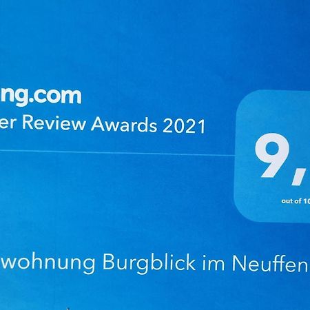 Ferienwohnung Burgblick Im Neuffener Tal Mit Sauna Und Wallbox Frickenhausen  Ngoại thất bức ảnh