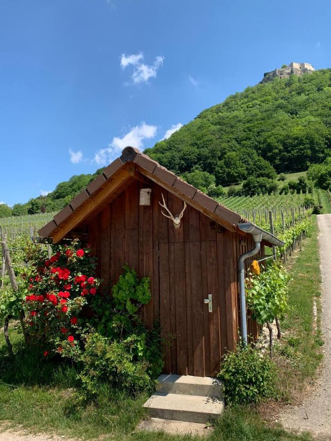 Ferienwohnung Burgblick Im Neuffener Tal Mit Sauna Und Wallbox Frickenhausen  Ngoại thất bức ảnh