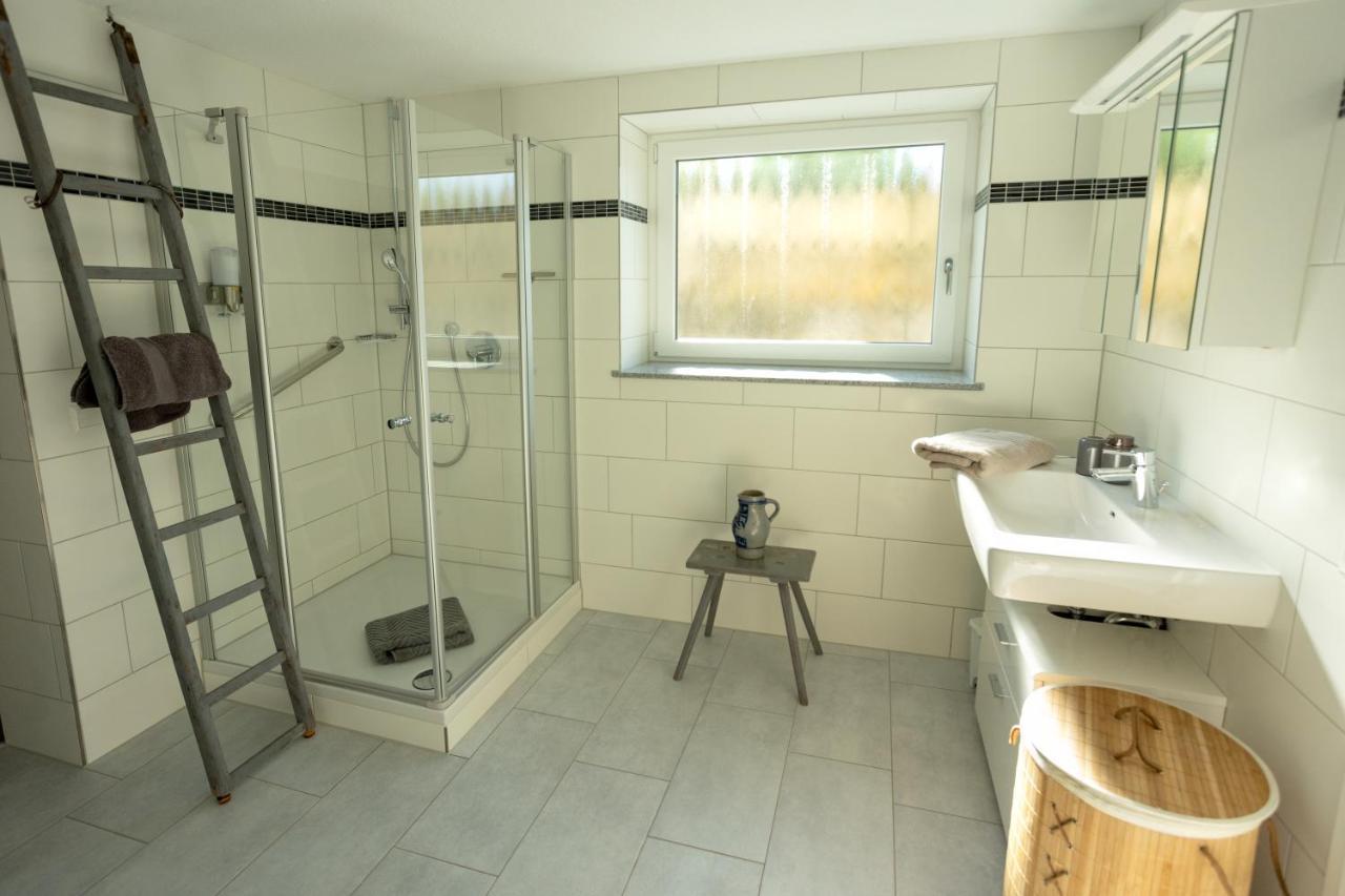 Ferienwohnung Burgblick Im Neuffener Tal Mit Sauna Und Wallbox Frickenhausen  Ngoại thất bức ảnh
